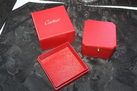 where can i buy a cartier ring box|empty cartier boxes.